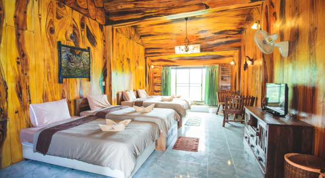 Семейный люкс Timberland and Fruit Resort