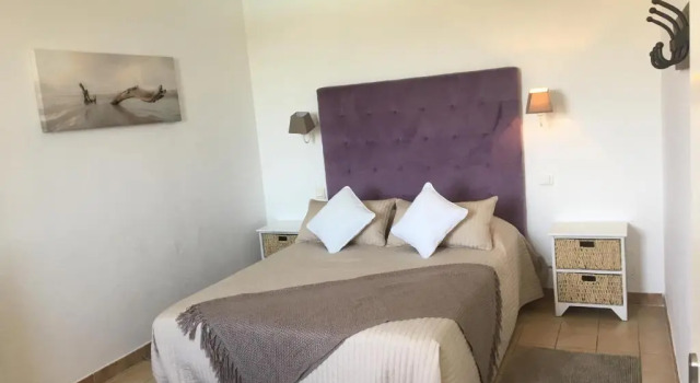 Вилла с 2 комнатами с видом на море Residence Bellavista à Santa Giulia, proche de la plage et vue mer