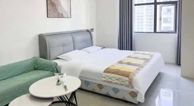 Люкс Don't ask about the return period·Light luxury cinema homestay (Zhengyang Plaza)