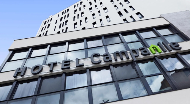 Кровать в общем номере Campanile Nancy Centre - Gare