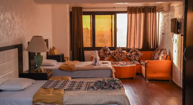 Трёхместный номер Nile View Nile sky hotel and suites