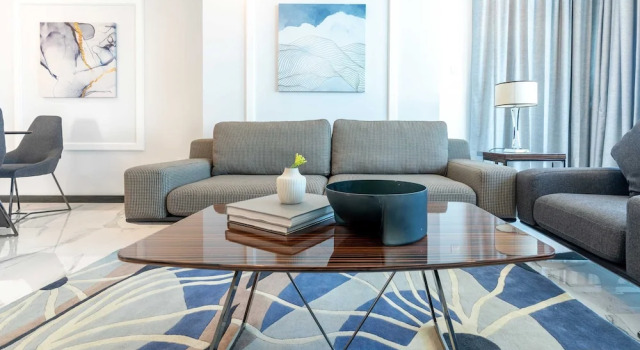 Двухместный люкс c 1 комнатой с видом на море S Plaza Suites Hotel