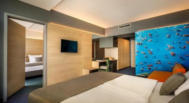 Номер семейный Superior с балконом и с видом на море Hotel Ičići - by Liburnia Hotels & Villas