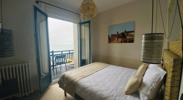 Двухместный номер Standard с видом на море Hôtel Les Charmettes - Saint Malo