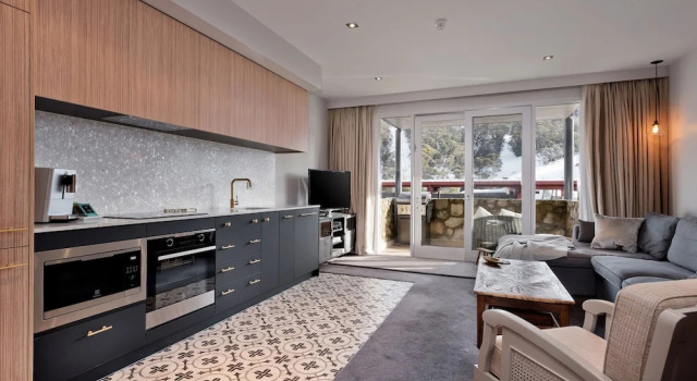 Студия Luxury с балконом Nanook Thredbo Squatters Run