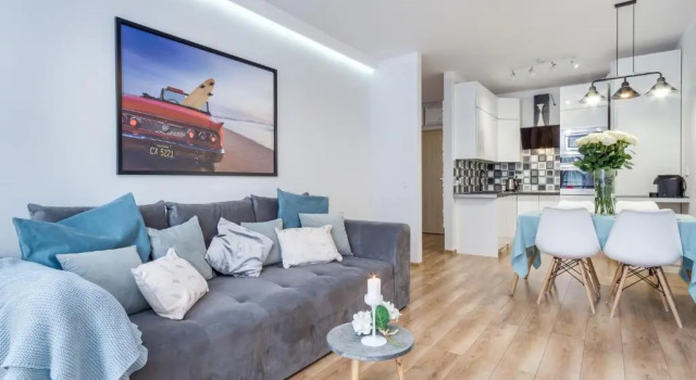 Апартаменты Superior c 1 комнатой с видом на море Elite Apartments Marine Cztery Oceany