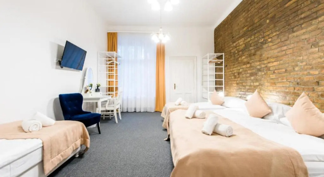 Четырёхместный номер Standard Downtown Bratislava B&B