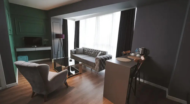 Rodzinny suite 2 sypialnie z widokiem na miasto Enna Suit Hotel