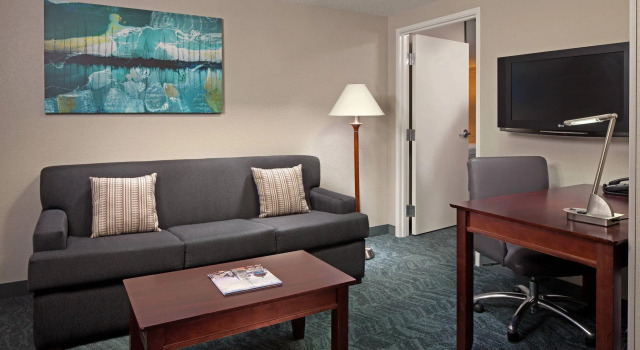 Четырёхместный люкс c 1 комнатой SpringHill Suites by Marriott Baltimore Downtown/Inner Harbor