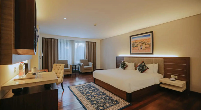 Двухместный номер Executive с красивым видом из окна Grand Qin Hotel Banjarbaru Syariah