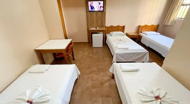 Четырёхместный номер Comfort Hotel Almanara Cuiabá-Mato Grosso-Brasil