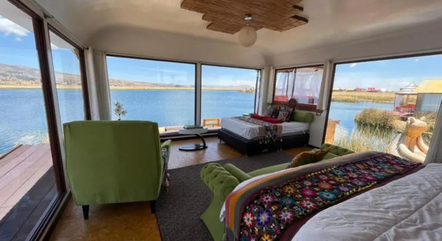Titicaca Marka Lodge Peru, Book Hotel Hoteller i Uros med parkering, Parkering