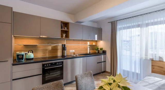 Апартаменты Deluxe с 2 комнатами с балконом и с видом на горы Haus TIROL