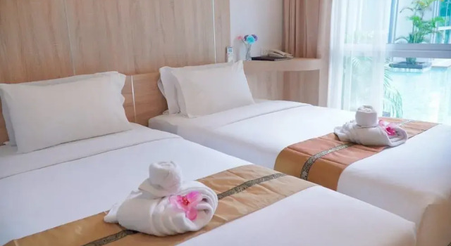 Двухместный номер Superior с балконом и с видом на бассейн D Eco Wellness Center