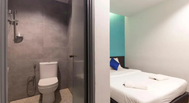 O podwyższonym standardzie pokój Clover Hotel Ipoh