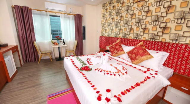 Номер Deluxe H Plus Hotel Yangon