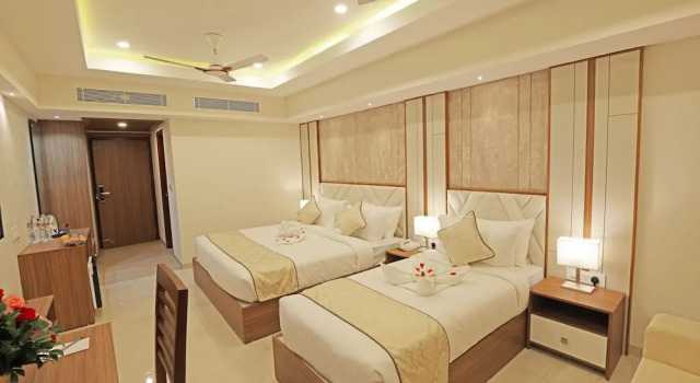 Двухместный номер Deluxe c 1 комнатой Krishnavalsam Regency