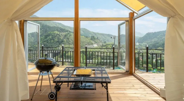 Вилла c 1 комнатой Gapyeong Dalmeong Pool Villa Glamping