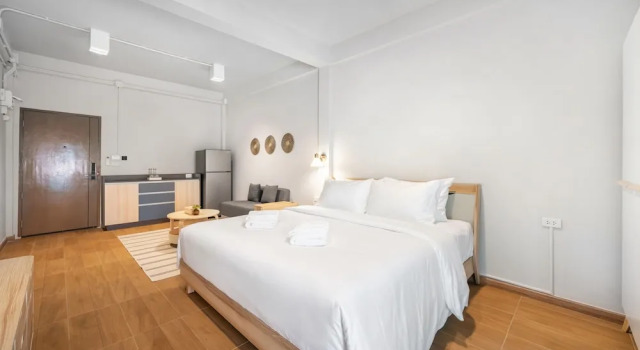 Двухместный номер Deluxe с балконом Hotel Wizpark Ratchada