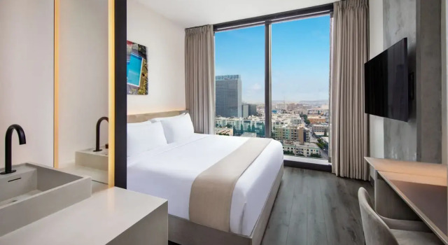 Двухместный номер AC Hotel by Marriott Downtown Los Angeles