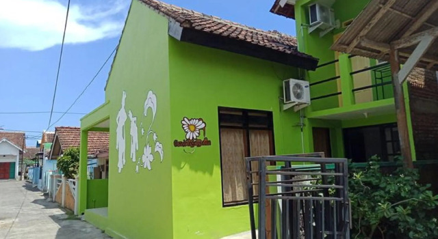 Letto in camerata Gandrung City Hostel