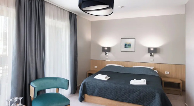 Четырёхместный номер Superior с балконом Hotel Visegrád