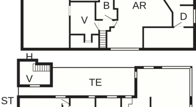 Коттедж 12 Person Holiday Home in Idestrup