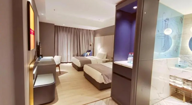 Семейный люкс Lano Hotel Xinjiang BaZhou Korla City Jindu Plaza