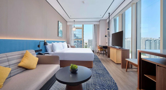Двухместный номер Superior Hilton Garden Inn Hangzhou Xixi Zijingang