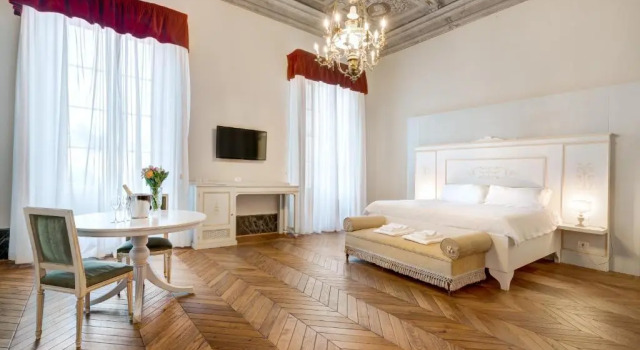 Номер Standard с видом на сад Palazzo DOltrarno - Residenza DEpoca