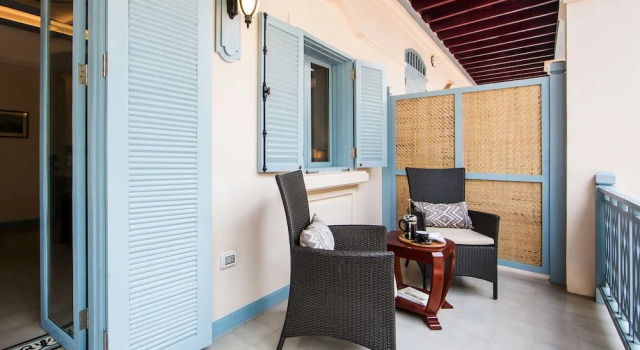 Номер Standard с балконом и с красивым видом из окна Le Bel Air Resort Luang Prabang
