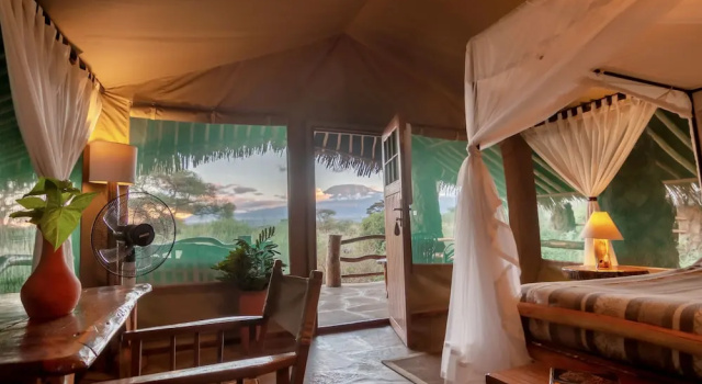 Номер Deluxe Kibo Safari Camp