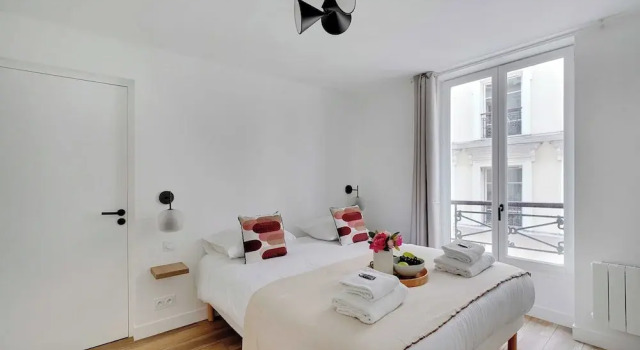 Chic Apartment - 2br/6p - Saint-ambroise, Забронировать Апартаменты/квартира Отели Парижа с парковкой, рядом с Курон, Парковка