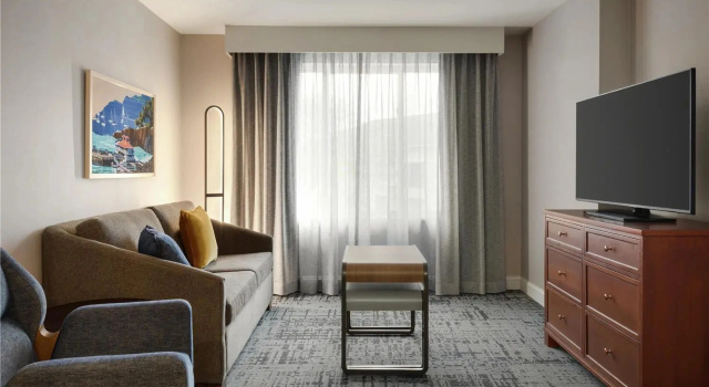 Одноместный люкс с 2 комнатами Homewood Suites by Hilton Burlington