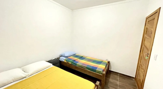 Семейный коттедж Casa Arara Amarela 2 Quartos no Recando Araras de Corumbau 5 Min da Praia