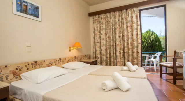 Двухместный номер Standard с балконом и с видом на сад Muses Hotel