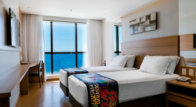 Номер Deluxe с видом на море Arena Copacabana Hotel