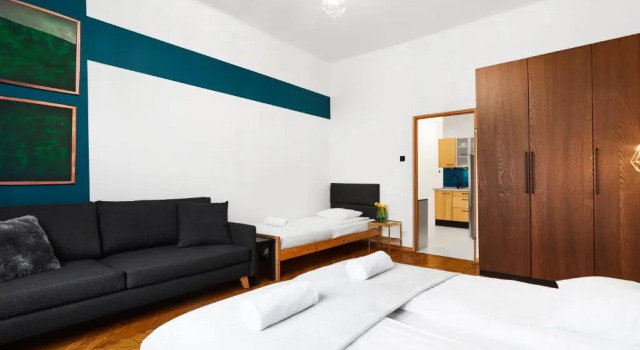 Апартаменты с балконом Central Apartments Warszawska Street