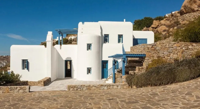 AGL Luxury Villas Mykonos Villa Poseidonia, Rezervasyon Villa Agios Lazaros havuzlu oteller, Yüzme Havuzu