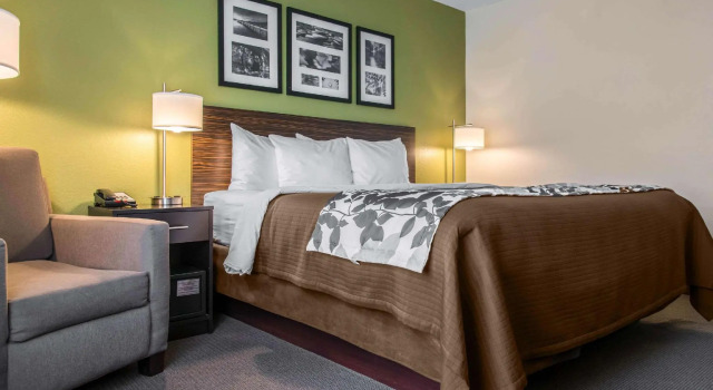 Двухместный номер Standard Sleep Inn & Suites Marshall - University Area