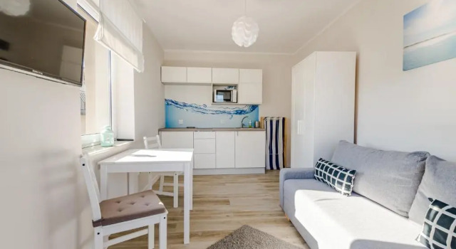 Апартаменты с балконом и с красивым видом из окна Apartamenty Nadmorskie