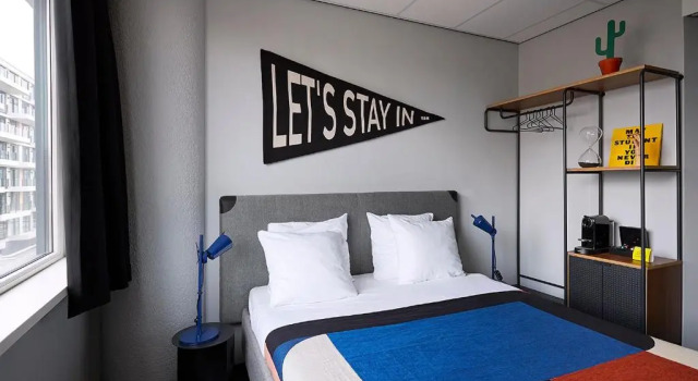 Номер Deluxe The Social Hub Amsterdam West 4 star