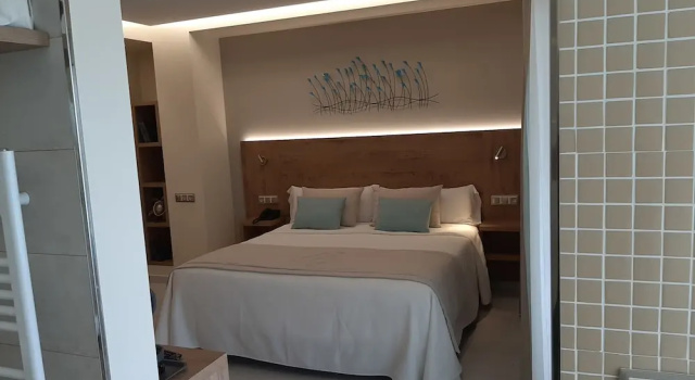 Люкс Premium с балконом и с видом на море Hotel Boutique O Náutico Laxe