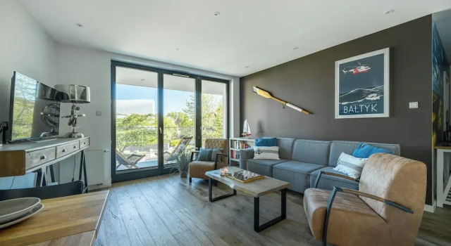 Апартаменты с балконом Apartamenty Sun & Snow Okrzei