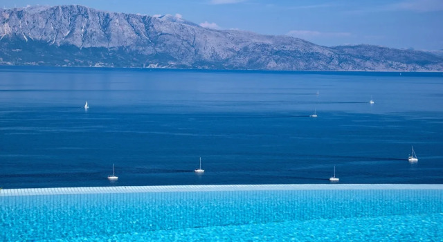 Вилла Deluxe с 3 комнатами с видом на море Ionian Heaven Villas