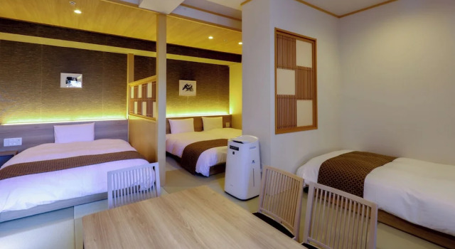 Номер Japanese-Style Deluxe Dormy Inn Premium Ginza - Natural Hot Spring