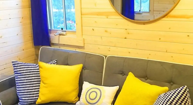 Коттедж c 1 комнатой с балконом Leavenworth RV Campground