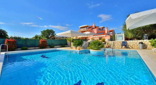 Апартаменты Villa Dalmatina Zadar mit Pool