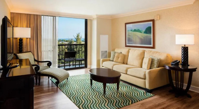 Двухместный люкс Palace c 1 комнатой with resort view Hilton Waikoloa Village