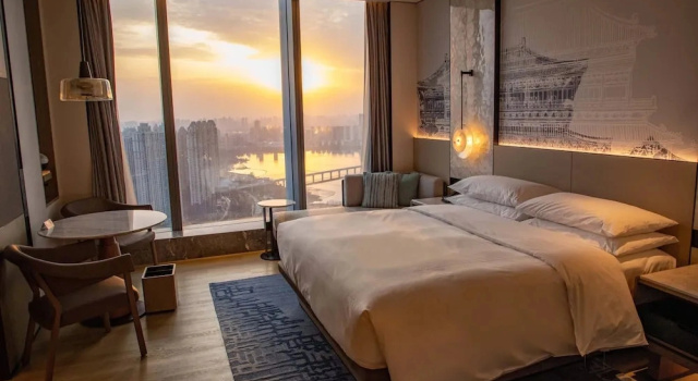 Номер Executive Wuhan Marriott Hotel Wuchang